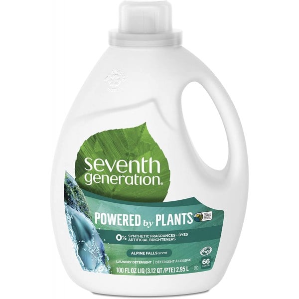 Natural Laundry Detergent (Alpine Falls Scent) - 100oz / 2.95L - Seventh Generation - BabyOnline HK
