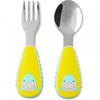 Zootensils Fork & Spoon - Shark