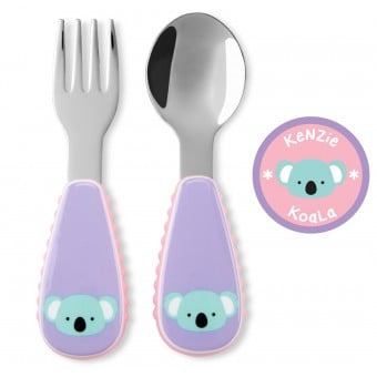 Zootensils Fork & Spoon - Koala