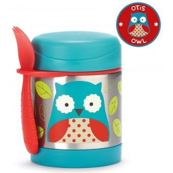 Zoo Insulated Food Jar - Owl