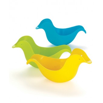 Dunck Floating Bath Toys (Blue/Green/Yellow)