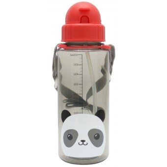 Tritan 吸管水瓶 500ml - 熊貓