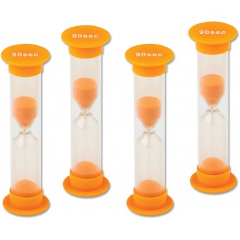 90 Second Sand Timer - Small (Pack of 4)