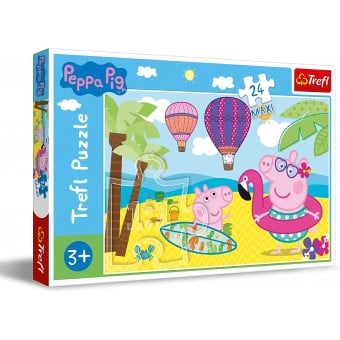 Peppa Pig - Maxi 拼圖 - Peppa's Holidays (24 片)