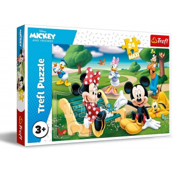 米奇老鼠 - Maxi 拼圖 - Mickey Mouse Among Friends (24 片)