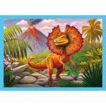 4合1 拼圖 - Unique Dinosaurs (12, 15, 20, 24 片) - Trefl - BabyOnline HK