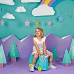Kids Ride-On Suitcase - Una the Unicorn - Trunki - BabyOnline HK