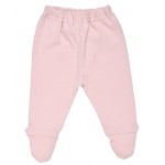 Organic Cotton Footed Pants - Blush (3-6M) - Under the Nile - BabyOnline HK