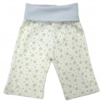 Organic Cotton Rolled Waist Pants - Blue Dot (3-6M) - Under the Nile - BabyOnline HK