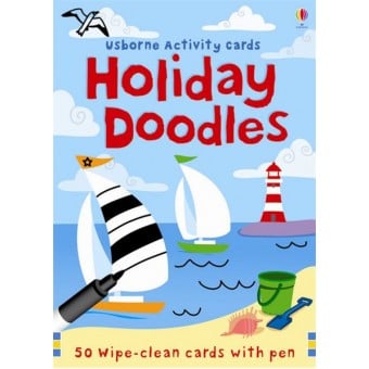Usborne Activity Cards - Holiday Doodles