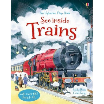 See Inside Trains (Flap Book)