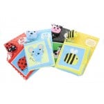 Baby Soft Book - Animal Colours with Rattle (Blue) - YoYo Books - BabyOnline HK