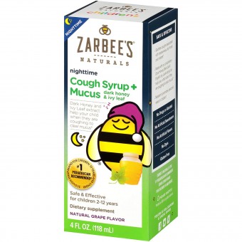 Children's Cough Syrup + Mucus Reducer (Nighttime) 4oz